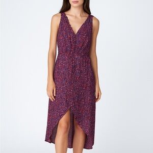 Adelyn Rae High Low Button Front Wrap Dress | Size M | NWT